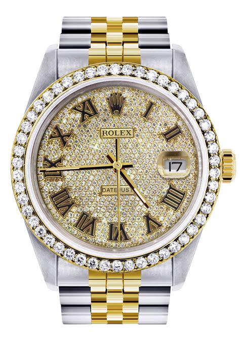 rolex watch gold diamond|rolex full diamond watch price.